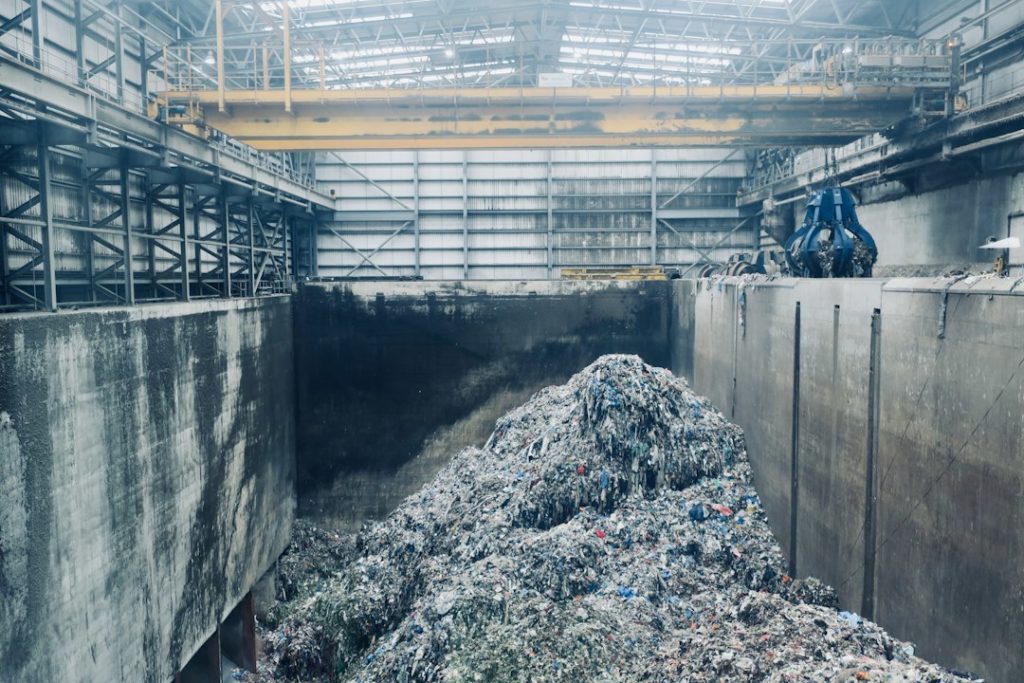 Installation industrielle de valorisation énergétique des déchets