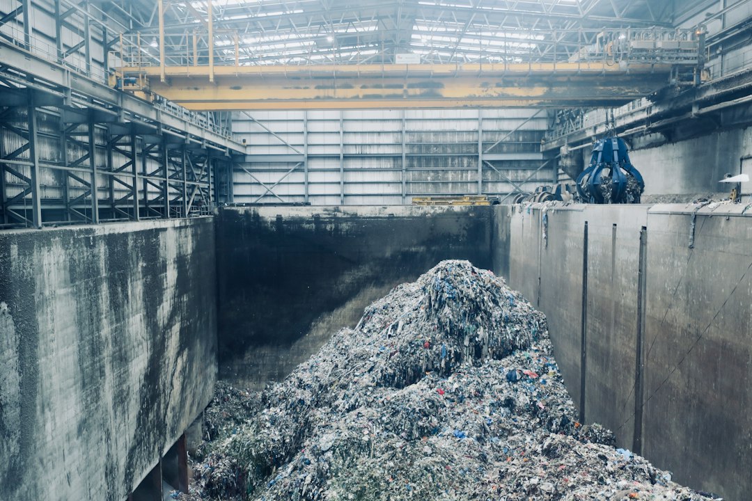 Installation industrielle de valorisation énergétique des déchets